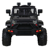 Autko Jeep Dark Night na akumulator dla dzieci Czarny + Wolny Start + EVA + Audio LED